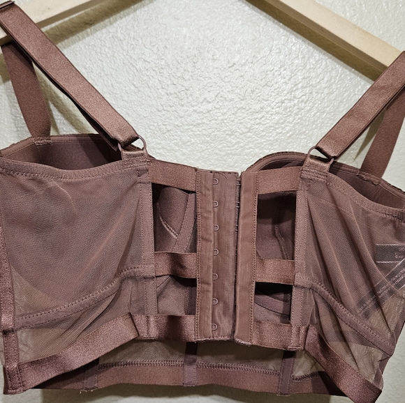 Victoria's Secret Sheer Mesh Bralette - Brown - Picture 11 of 11